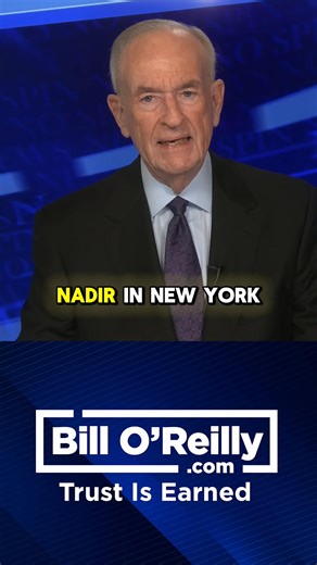 339K views · 13K reactions | New York City is about to hit its lowest point in HISTORY. I have warned the people who live in the city. | Bill O'Reilly | Facebook