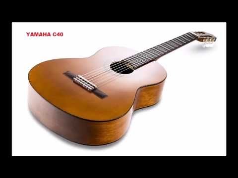 Alhambra 7P vs Yamaha C40 Classical Guitars