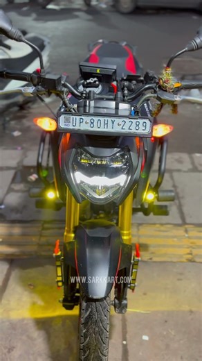 Apache rtr 160 4v modified install smart navigation screen 😍 #modification