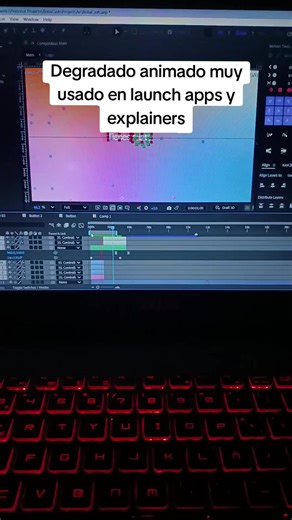 clean gradients in after effects #motiongraphics #motiondesign #aftereffects #tutorialaftereffects