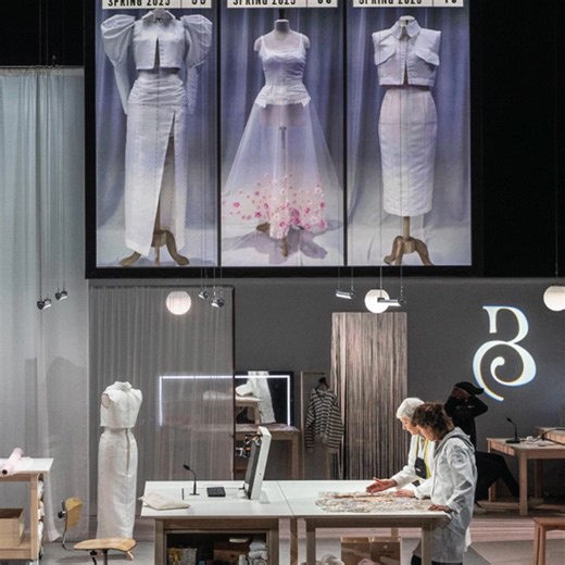 Unfolding on stage like a cinematic thriller, LACRIMA is an epic theatre production from France delving into the the story of the creation of a dress and the secret that ties it together. On sale now! | Perth Festival