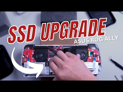 Here's how I upgraded the SSD of the ASUS ROG Ally | #rogally