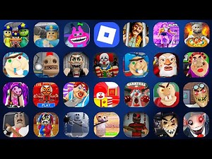 Roblox, EMOTIONS POLICE FAMILY PRISON RUN ESCAPE!, 💪MUSCLE PRISON RUN! (OBBY)🔥, GRUMPY GRAN!