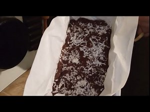 Quick & Easy Dark Chocolate Coconut Fudge
