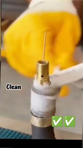 TIG Nozzle Cleaning Hack Every Welder Should Know! #shorts #viral # shortsfeed