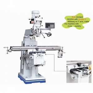 [Hot Item] X6325 Double-V Slideway Knee Type CNC Milling Machine High Stability