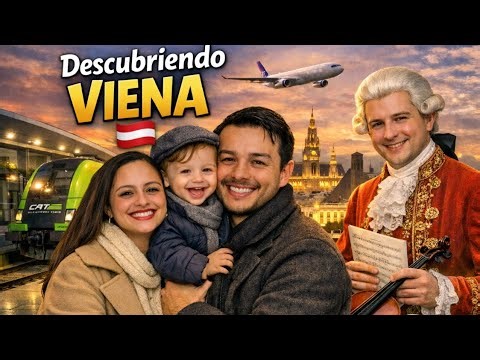 AUSTRIA NO ES AUSTRALIA! EL ERROR MAS COMUN | EL AEROPUERTO DE VIENA 🇦🇹 #family