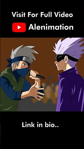 Anime Rap Battle Gojo vs Kakashi Hindi #shorts #kakashi