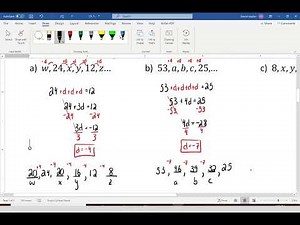 Unit 7 Chapter 1 Arithmetic Sequences Part 2