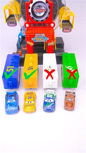 Disney Pixar Cars Color Changers Race Ready Car Wash Playset McQueen ASMR No Talking #asmr