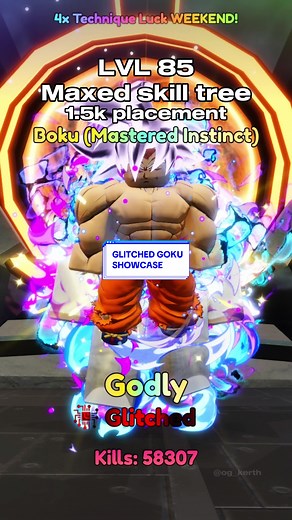 Autonomous Ultra Instinct Goku Showcase in Roblox