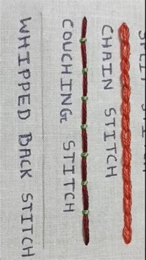 couching Stitch #lifewiththreads #handembroidery