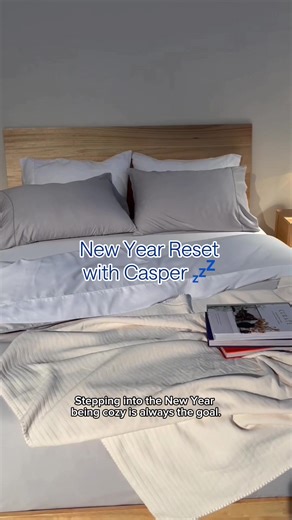 Step into 2026 with your coziest energy 🌙✨ Reset your bedroom with Casper because you deserve the ultimate cozy upgrade.