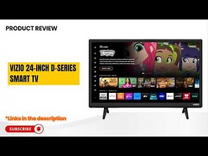 VIZIO 24” D-Series Smart TV Review | 1080p Full HD, AirPlay, Chromecast & Gaming Mode