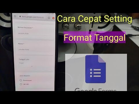 Tips Cepat mengganti tahun pada Google Form