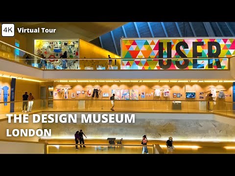 Inside The Design Museum in London - Virtual Walk Tour 4K HD | Summer Exhibition 2022