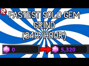 NEW FASTEST SOLO GEM GRIND! (Best way to get Accelerator and Engineer!) (248 GEMS/HOUR)