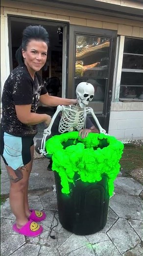 Creating a Spooky Skeleton Fountain for Halloween