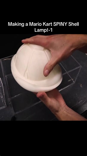 Making a Mario Kart SPINY Shell Lamp!-1