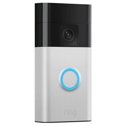 Buy Ring Battery Video Doorbell - Satin Nickel | Smart doorbells | Argos