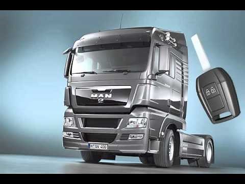 Remote control key for central locking | MAN Truck & Bus