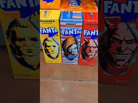 Fanta Scary Movie Soda Pops at Walmart Chucky, Michael Myers, Black Phone 2