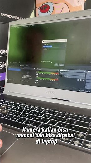 The camera is fine, but how do I get it into the laptop? 🤔