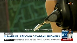 De 20 de ani, 112 este numărul unic pentru urgenţe din România. 300...