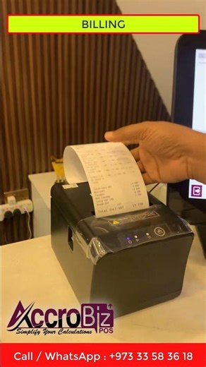 🚀 Simplify Your Business with AccroBIZ POS Billing!