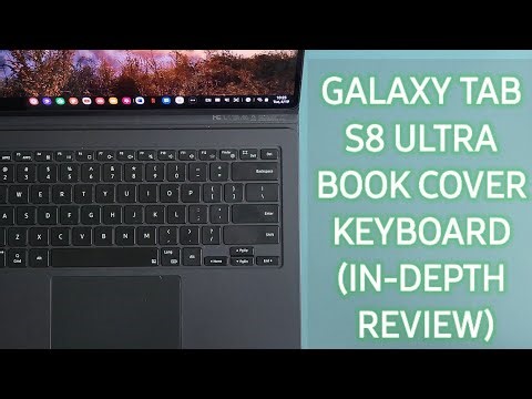 Galaxy Tab S8 Ultra Book Cover Keyboard (In-Depth) Review - If you can find it cheap!!