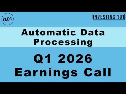 Automatic Data Processing Q1 2026 Earnings Call