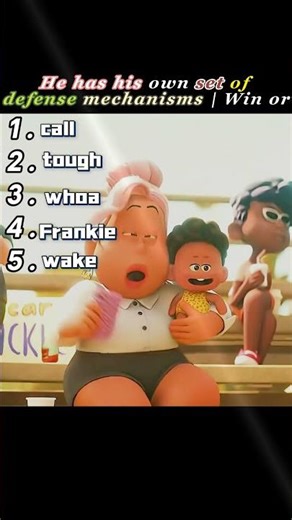 He has his own set of defense mechanisms | Win or