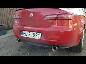 Alfa Romeo 159 3.2 v6 stainless exhaust by inochi Motorsport