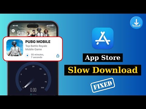 How To Fix Slow Download Speed in App Store on iPhone | Make Apps Download Faster on iPhone