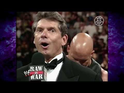 WWF RAW IS WAR June 8, 1998 Undertaker's Night of Destruction Me & Mankind Attack Steve Austin!