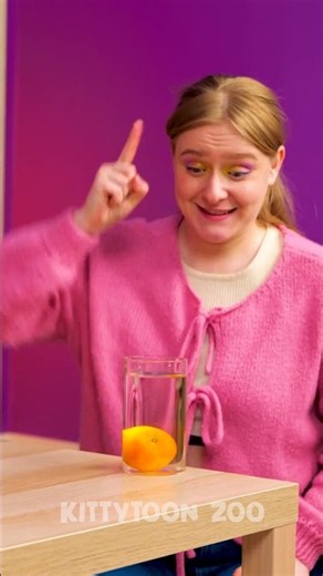 Orange Float Adventure: Water Science for Kids! 🍊💧 #KidsScience #FamilyTime