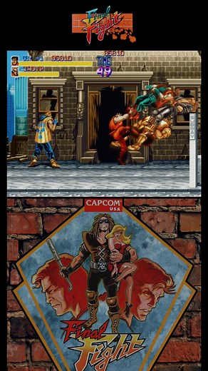 Classic Arcade Final Fight Gameplay