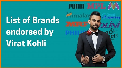 Virat Kohli Brand Ambassador List: The Iconic Brand Ambassador