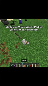 Funktioniert der Trick von @HardShipXD ? 😱 Minecraft Test!