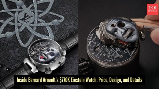 Everything to know about the Rs 7 crore Einstein watch worn by LV boss Bernard Arnault