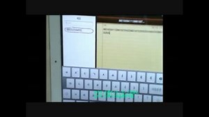 ブルートゥースバーコードスキャン＆iPad.wmv