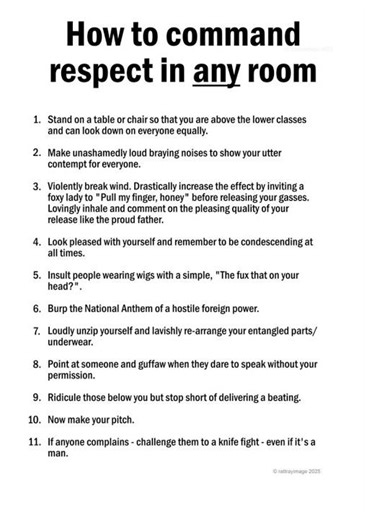 How to Command Respect in Any Room