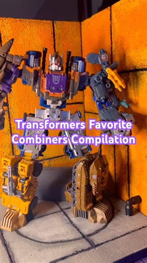 Transformers Combiners Compilation #transformers #bruticus #combinerwars #toys