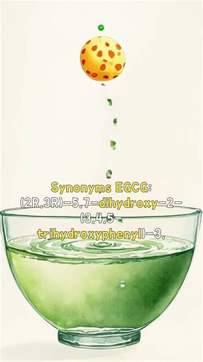 (-)-epigallocatechin gallate CAS No：989-51-5;84650-60-2#FineChemicals #ShengheChemical #ChemSP