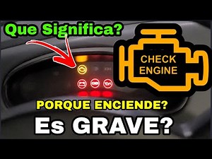 ⚠️ CHECK ENGINE ES GRAVE? ✅️ Causas Check engine y SOLUCIÓN