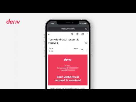 Deriv Ozow withdrawal process | A step by step video guide