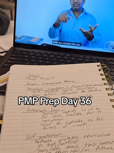 Another day going over the predictive methods #pmp #pmtiktok #projectmanagement #projectmanager #studytok