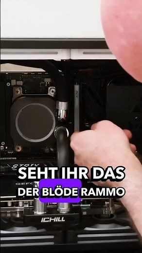 Assembly fail: The RAM is ALWAYS in the way! RAMMO at the end!! #gamingpc #pcbuilding #pchardware