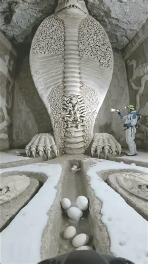 Leaked Reptilian Footage from Antarctic Ice Wall