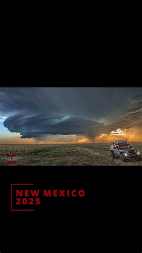 SEMA Gladiator vs. Blue Hail Core UFO Supercell – Xtreme Sunset Snap!